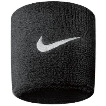 Nike Swoosh 3 - Muñequeras unisex, color negro, talla única