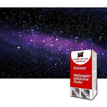 GREAT ART Foto Mural Universo Decoración Galaxia 336 x 238 cm - Papel Pintado 8 Piezas incluye Pasta para pegar