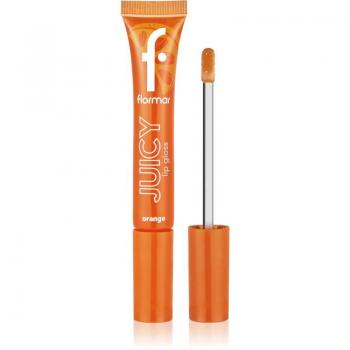 Flormar Juicy Lip Gloss Hydrating Lip Gloss Shade 002 Orange 10 ml