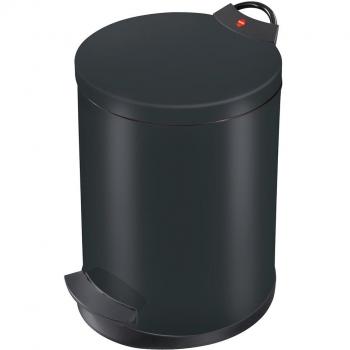 Hailo 0513-829 T2.13 - Cubo de basura con pedal, color negro