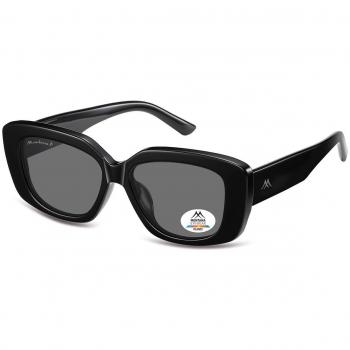 Montana Eyewear MP56 Polarized Women's Sunglasses Black Size 55