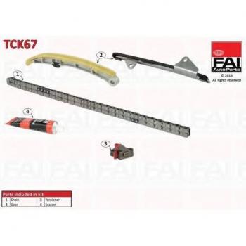 Kit de cadena de distribución FAI AutoParts TCK67