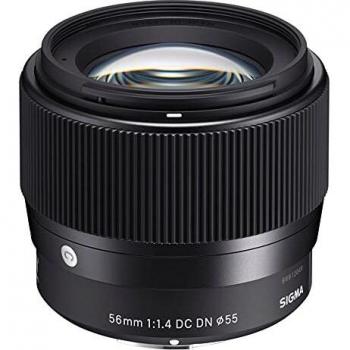 Sigma F1.4 DC DN Contemporary Full Frame 56 mm Lens for Sony E Black