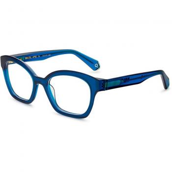 Etnia Barcelona Brutal No.15 TQ Women's Eyeglasses Blue Size 51 (Frame Only) - Blue Light Block Available