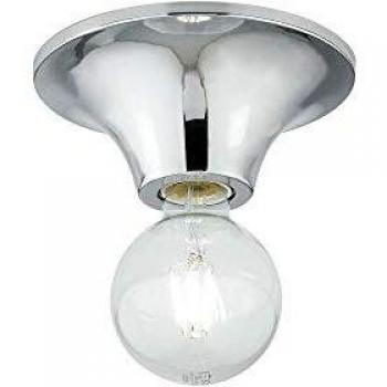 Lámpara de Techo Vesevus Cromo 8 cm E27