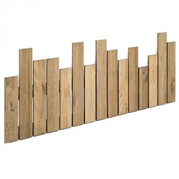 Cabecero Palisade Eco 161x70cm en Madera Maciza de Pino Acabado Vintage Estilo Industrial