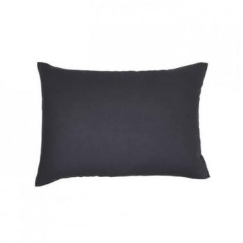 Funda de almohada TODAY Essential 50 x 70 cm 100% algodón negro antracita