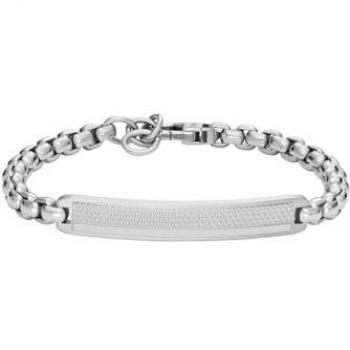 Pulsera de acero inoxidable para hombre Fossil Knox JF04767040