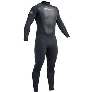 2016 Gul Response 3/2mm Flatlock Wetsuit - Black RE1321-A9 Wetsuit Sizes - XLarge Tall