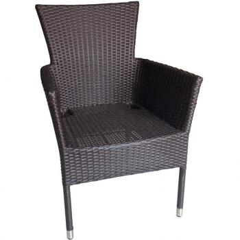 Dehner 2327815 - Silloón para exterior, negro