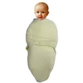 Youn gsmile de cuerpo entero Puck Saco/saco Toalla/100% de algodón en 2 tamaños * * optimizado para envolver al Bebé/frühchen/unruhigen bebés * * Ecru / Natur Talla:3-6kg