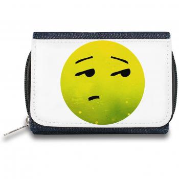 Eyeroll Emoji Monedero de Cremallera Bolso Zipper Wallet| The Stylish Pouch To Keep Everything Organized| Ideal For Everyday Use & Traveling| Authentic Accessories By Hamerson