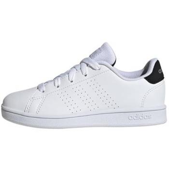 Zapatillas Adidas Advantage Niños Blanco Puro/Negro, Talla 30