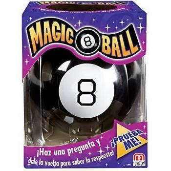 Mattel Games - Magic 8 Ball Juego de Bola Mágica, Juego de Mesa Infantil