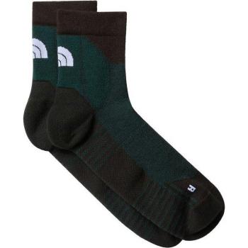 Calcetines de montaña The North Face Hiking Quarter verde oscuro negro - M