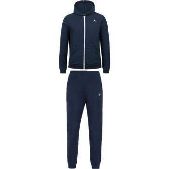 Le Coq Sportif - Chándal para Niños Azul Ess Fz Azul 8A - Sudadera con capucha, color azul, diseño esencial, talla 8 años