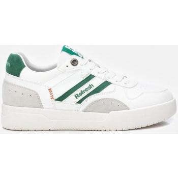 Zapatilla de mujer Refresh 171571 blanco y verde
