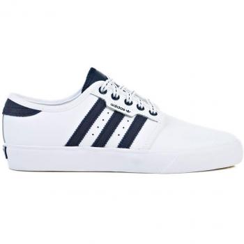 Adidas Seeley J, Zapatillas de Skateboarding Unisex Adulto, Blanco