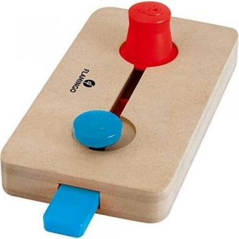 Juguete interactivo de madera Flamingo Brain Train Wiles 22x12 cm