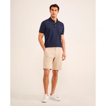 Bermuda Façonnable de hombre lisa de algodón slim fit