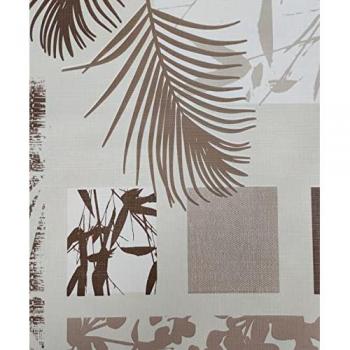 Mantel Antimanchas Impermeable de PVC con Diseño de Palmeras - 140x140 cm