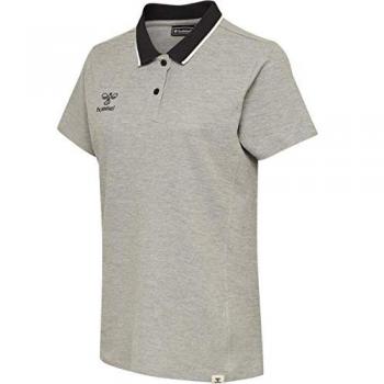 Hummel Move Women's Polo Shirt - Short Sleeve, Gray