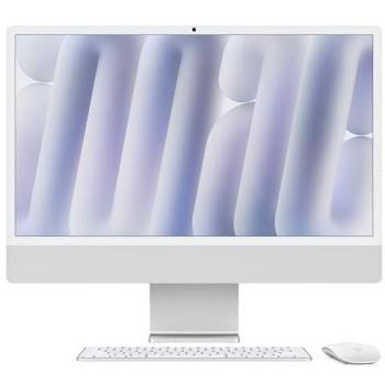 iMac 24 M4 256GB SSD, 16GB RAM, Retina 4.5K, CPU y GPU de 8 núcleos, Color Plata (2024)