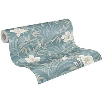 Papel Pintado Vlies Cuba Tropical Floral Botánico 0.53 x 10.05 m