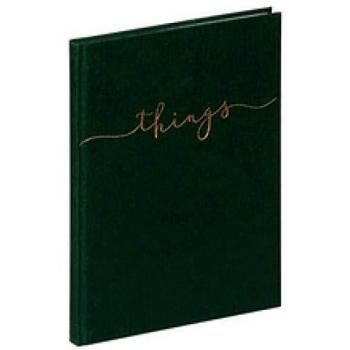 Cuaderno PAGNA A5 Cosas 96 hojas en blanco y gris