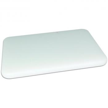 Jocca 1629 Tabla de Cortar de Polietileno, Blanco, 20 cm