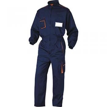 Delta plus - Buzo panostyle poliester algodón marino naranja talla -m