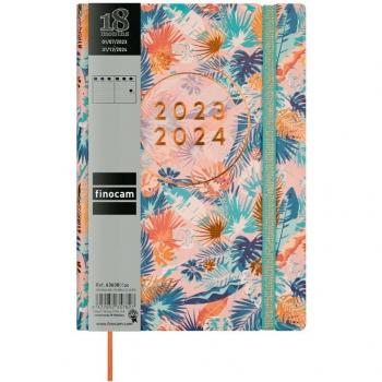 Agenda Finocam 18 Meses Mara Y10 Semana Vista Vertical Girl 2023-2024 Multilingüe