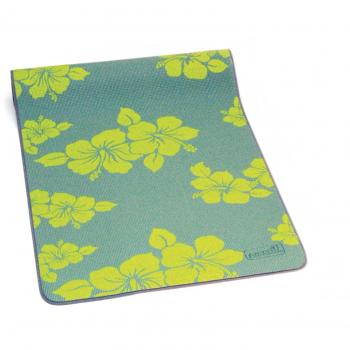 Sissel Flower - Esterilla para yoga, diseño de flores verde verde Talla:talla única
