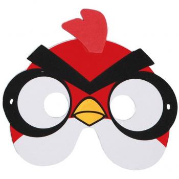 Máscara EVA de Pajarito Rojo de Videojuego