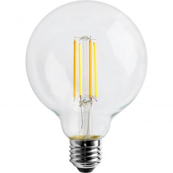Bombilla LED Inteligente E27 4,5W Regulable CCT Tuya Ø9,5cm WiFi