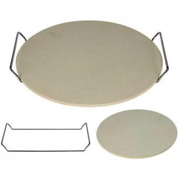 BBTradesales 170303710 - Piedra para Pizza con Soporte