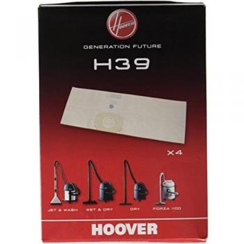 Sacos Desechables H39 para Aspiradora Hoover - Paquete de 5 Unidades