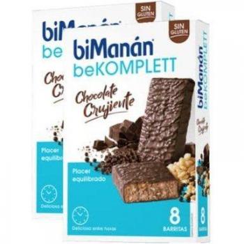 BIMANAN BEKOMPLETT CHOCOLATE CRUJIENTE 16 BARRITAS PROMOCIÓN DUPLO 50% DESCUENTO EN SEGUNDA UNIDAD