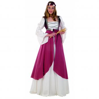 Lima - Disfraz de cortesana para mujer, talla L