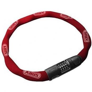 Abus 8808C/85 Chain Lock - Russet Red, 85cm Length