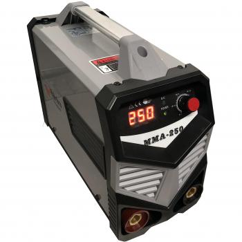 Soldador Inverter Profesional MMA-250 DC Con Tecnología IGBT apto para GENERADOR