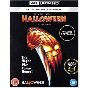 Halloween 4k ultra hd bluray art cards slipcover 2018