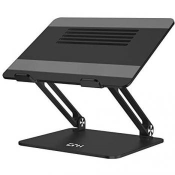 Adjustable Laptop Stand, EPN Laptop Riser with Heat-Vent to Elevate Laptop, Aluminum Notebook Holder Compatible for MacBook Pro/Air, Surface Laptop, Dell XPS, HP, Samsung and Other 11-17.3 in