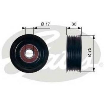 Polea de deflexión/guía para correa v-ribbed GATES T36320