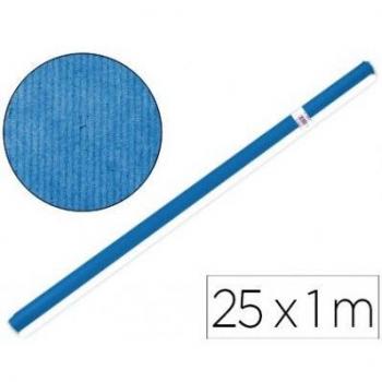 Papel kraft liderpapel azul rollo 25x1 mt