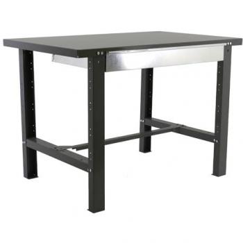 Mesa de Trabajo Simonrack BT6 Metal 1200x735 mm, Capacidad Carga 600 kg, Antracita/Madera MDF
