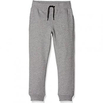 Name It Boy's Grey Melange Regular Fit Jogging Pants