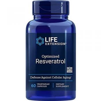 Life Extension Optimized Resveratrol, 60 vcaps 02230