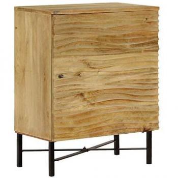 Solid Mango Wood Sideboard 60x35x75 cm