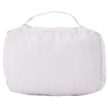 Totto Organizador de Baño para Viaje Beige White Sand - All In, capacidad 3 litros, incluye organizador en malla elástica para botes y bolsillo de malla con cremallera, fácil de limpiar